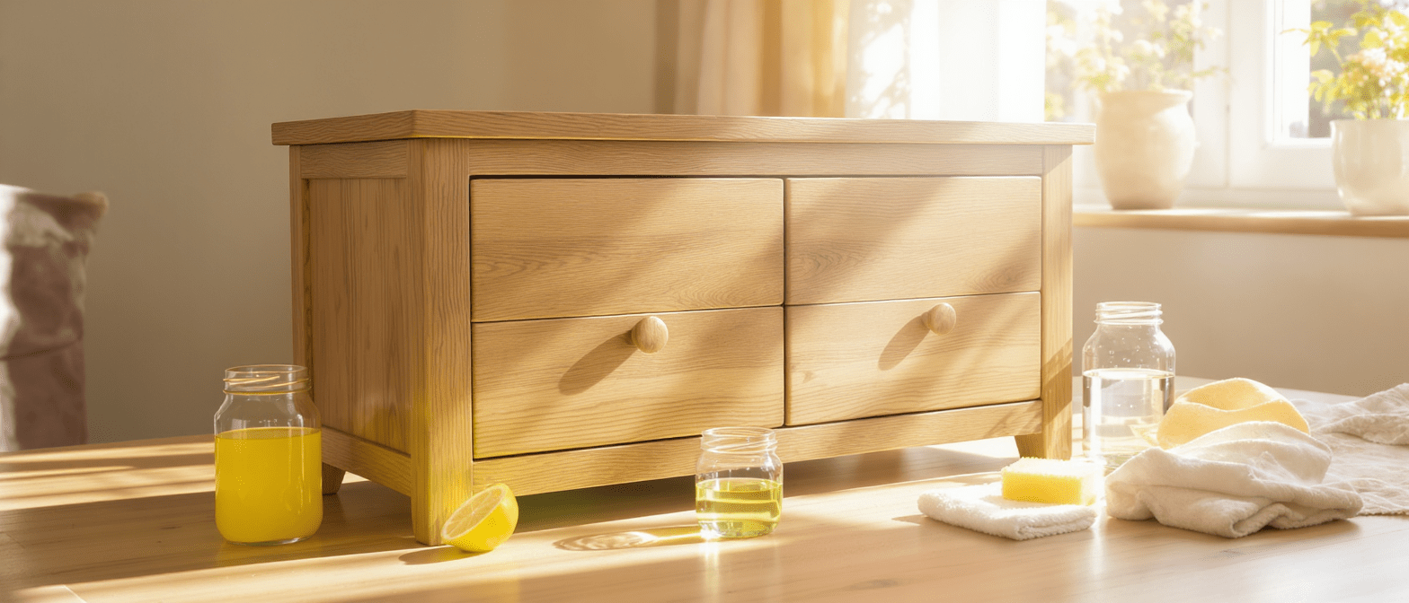 découvrez des méthodes simples et efficaces pour éclaircir un meuble en chêne sans poncer. astuces faciles pour rafraîchir vos meubles en bois sans effort !